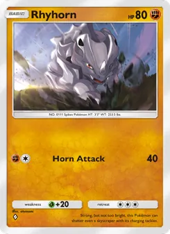 Rhyhorn - Space-Time Smackdown