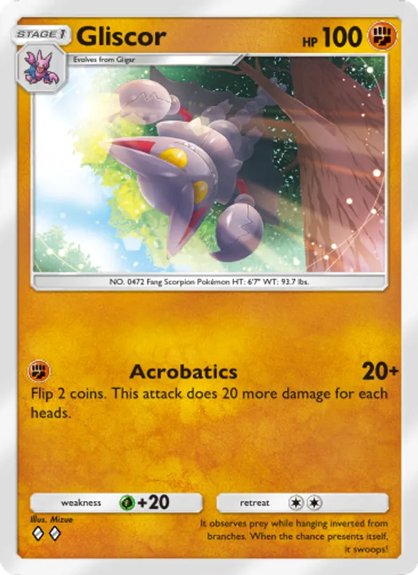 Gliscor - Space-Time Smackdown Pokemon Card