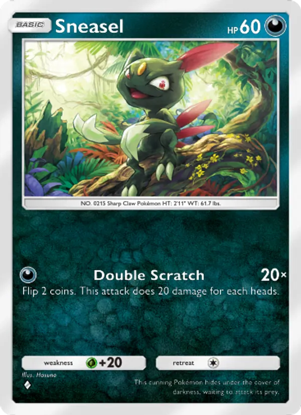 Sneasel - Space-Time Smackdown Pokemon Card