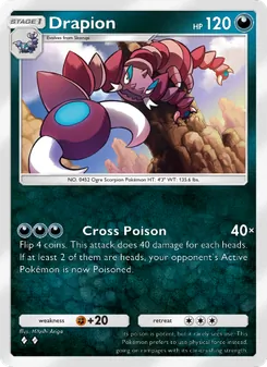 Drapion - Space-Time Smackdown
