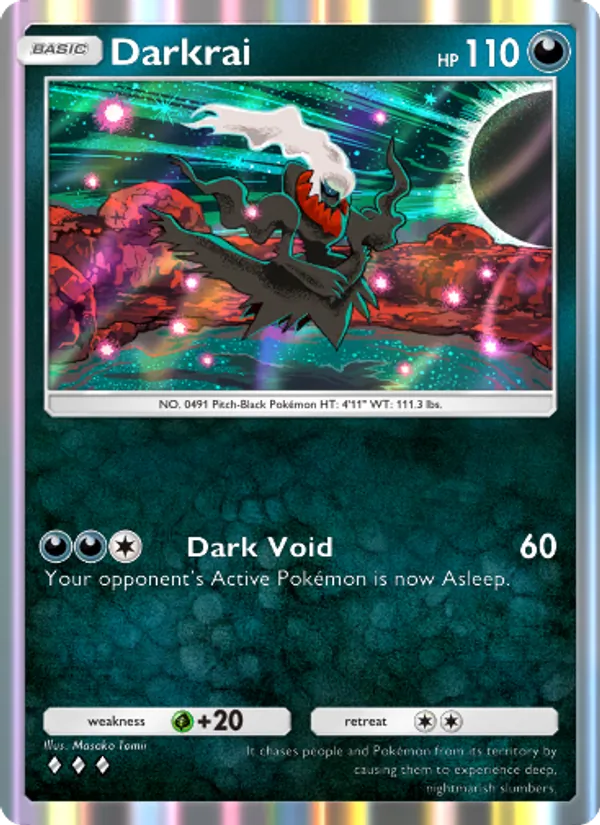 Darkrai - Space-Time Smackdown Pokemon Card