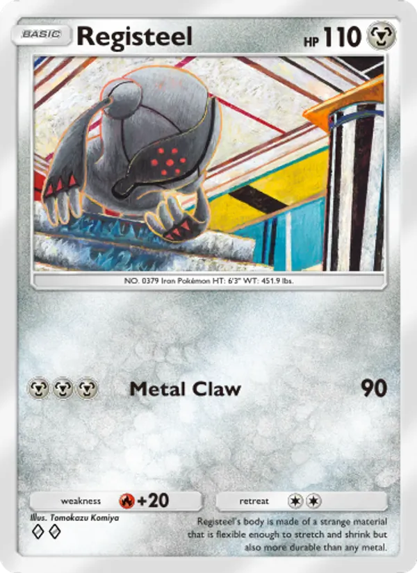 Registeel - Space-Time Smackdown Pokemon Card