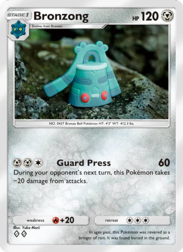 Bronzong - Space-Time Smackdown Pokemon Card