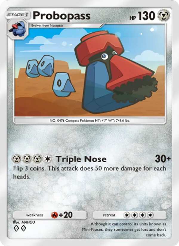 Probopass - Space-Time Smackdown Pokemon Card