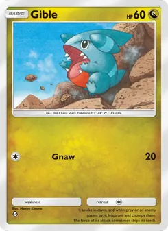 Gible - Space-Time Smackdown
