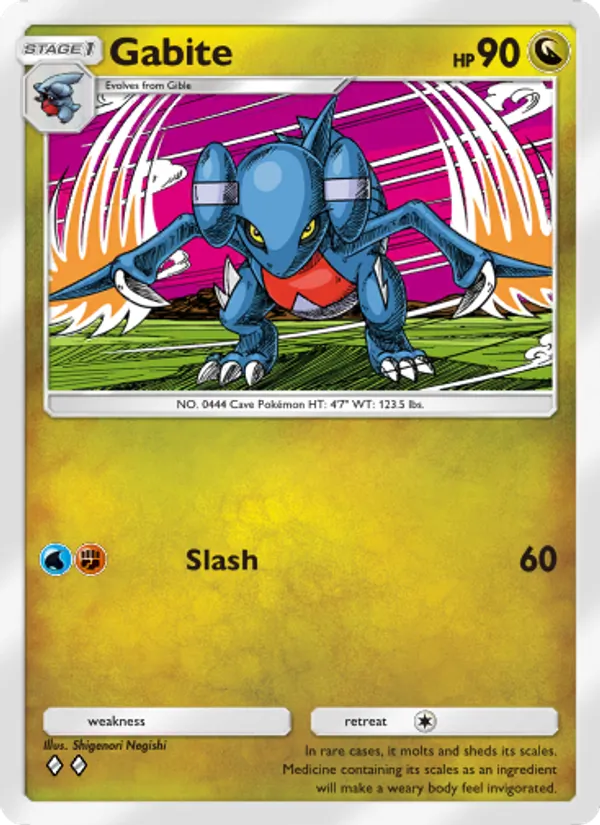 Gabite - Space-Time Smackdown Pokemon Card