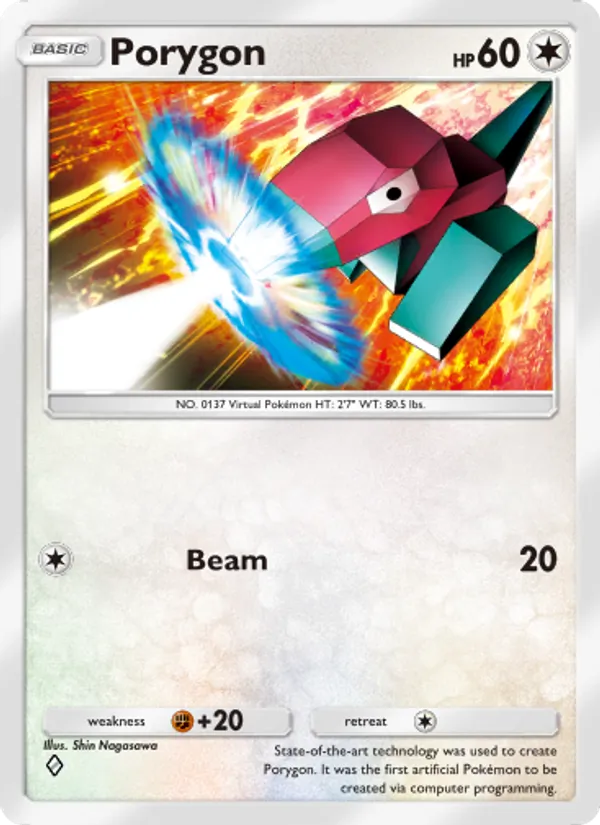 Porygon - Space-Time Smackdown Pokemon Card