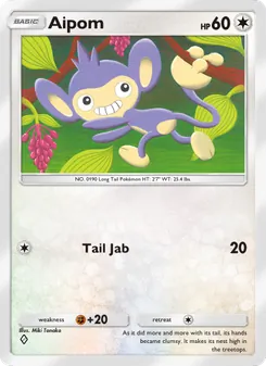 Aipom - Space-Time Smackdown