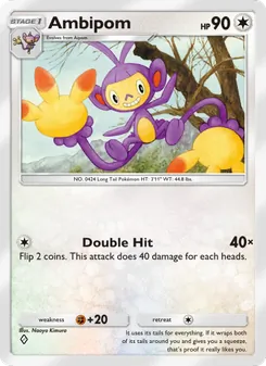 Ambipom - Space-Time Smackdown