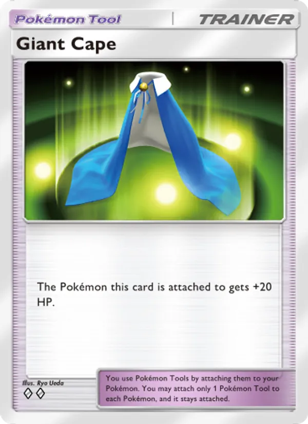 Giant Cape - Space-Time Smackdown Pokemon Card