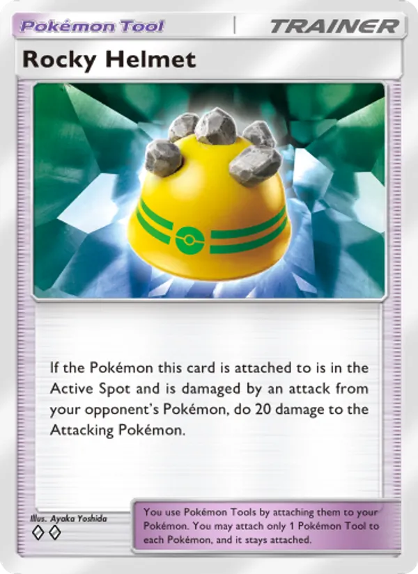 Rocky Helmet - Space-Time Smackdown Pokemon Card