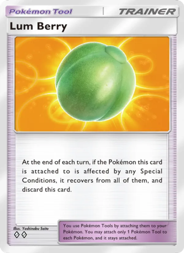 Lum Berry - Space-Time Smackdown Pokemon Card