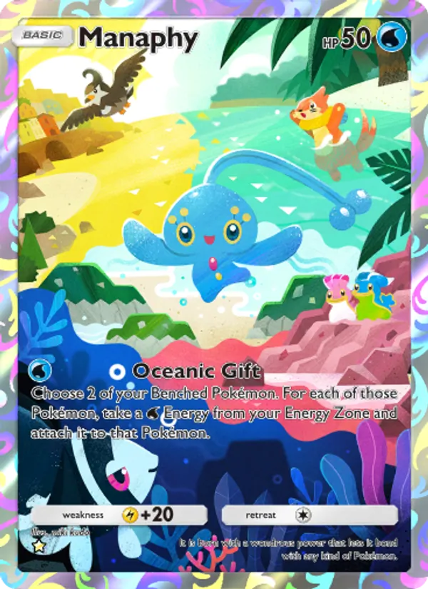 Manaphy - Space-Time Smackdown Pokemon Card