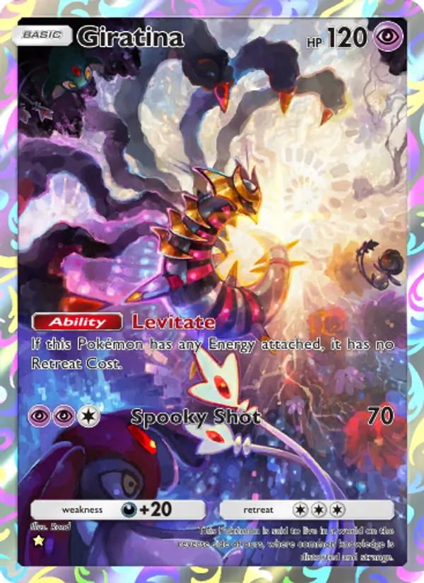 Giratina - Space-Time Smackdown Pokemon Card