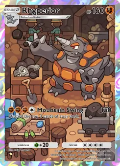 Rhyperior - Space-Time Smackdown