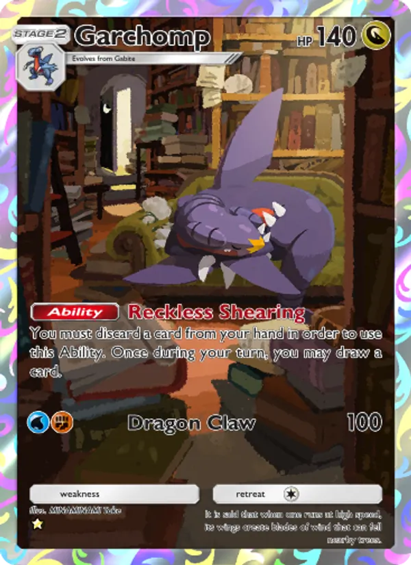 Garchomp - Space-Time Smackdown Pokemon Card