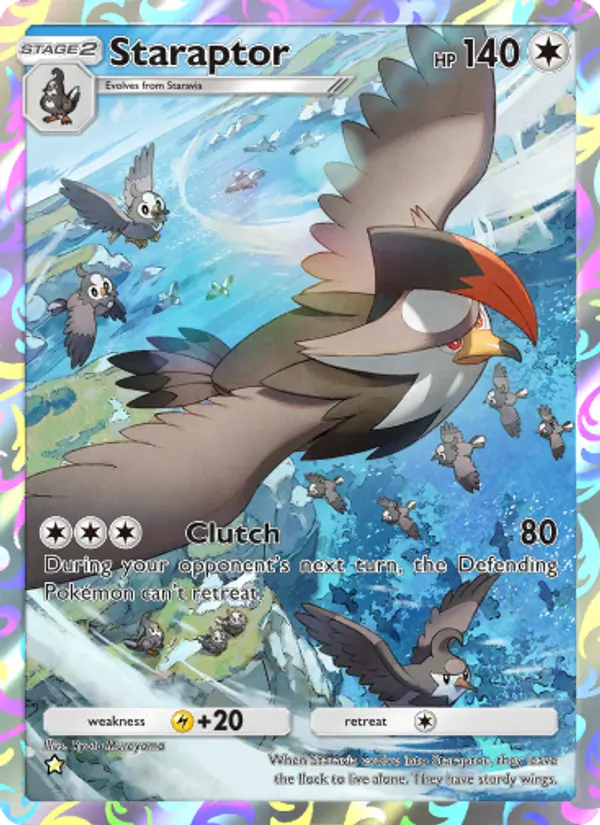 Staraptor - Space-Time Smackdown Pokemon Card