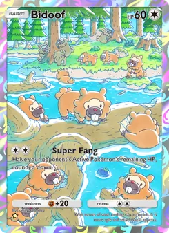 Bidoof - Space-Time Smackdown