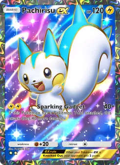 Pachirisu ex - Space-Time Smackdown