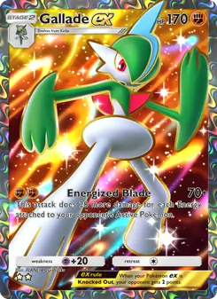 Gallade ex - Space-Time Smackdown
