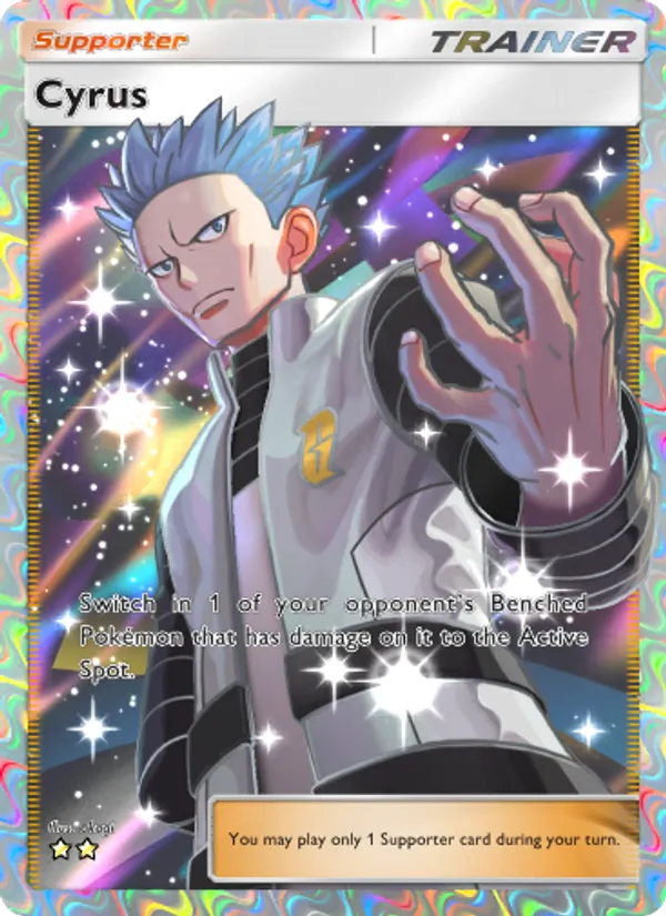Cyrus - Space-Time Smackdown Pokemon Card