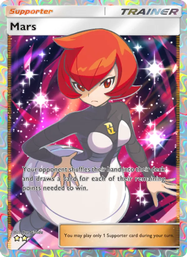 Mars - Space-Time Smackdown Pokemon Card