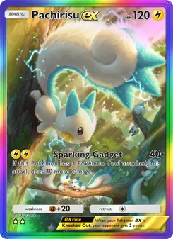 Pachirisu ex - Space-Time Smackdown