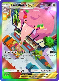 Lickilicky ex - Space-Time Smackdown