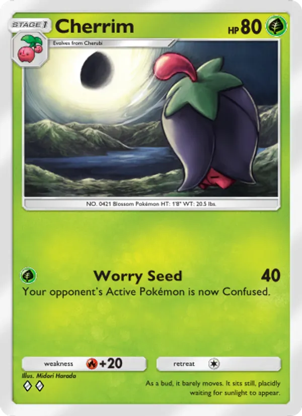 Cherrim - Triumphant Light Pokemon Card