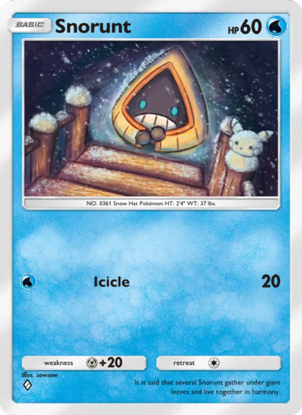 Snorunt - Triumphant Light Pokemon Card