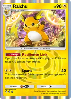 Raichu - Triumphant Light