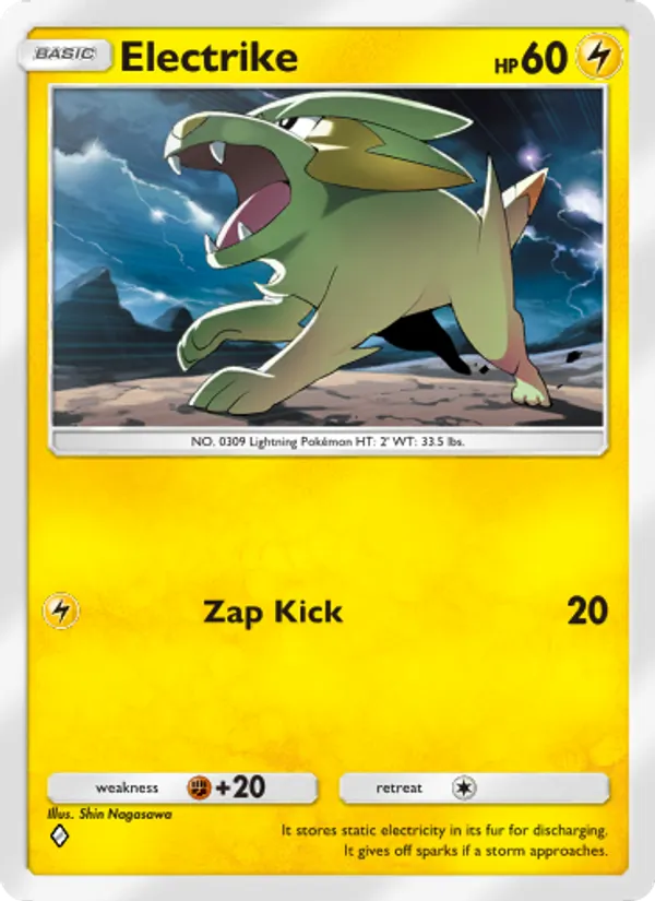 Electrike - Triumphant Light Pokemon Card