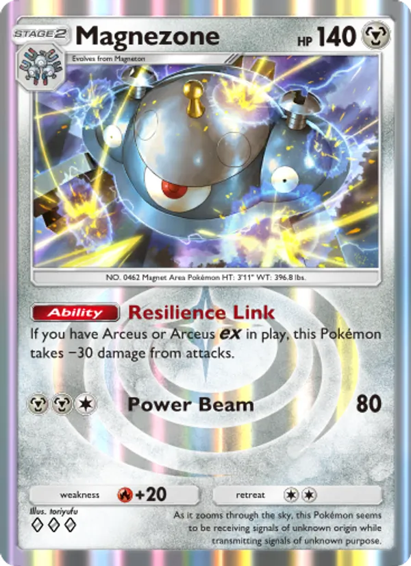Magnezone - Triumphant Light Pokemon Card