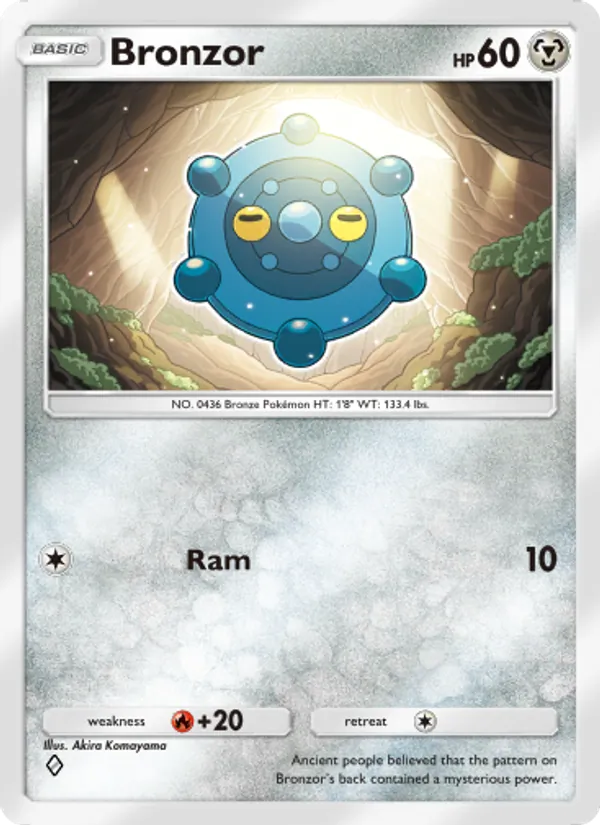 Bronzor - Triumphant Light Pokemon Card