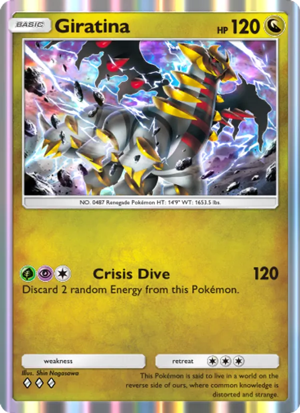 Giratina - Triumphant Light Pokemon Card