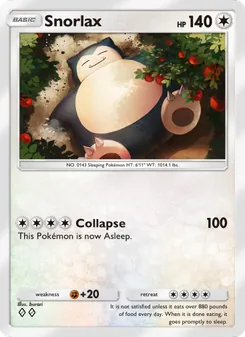 Snorlax - Triumphant Light