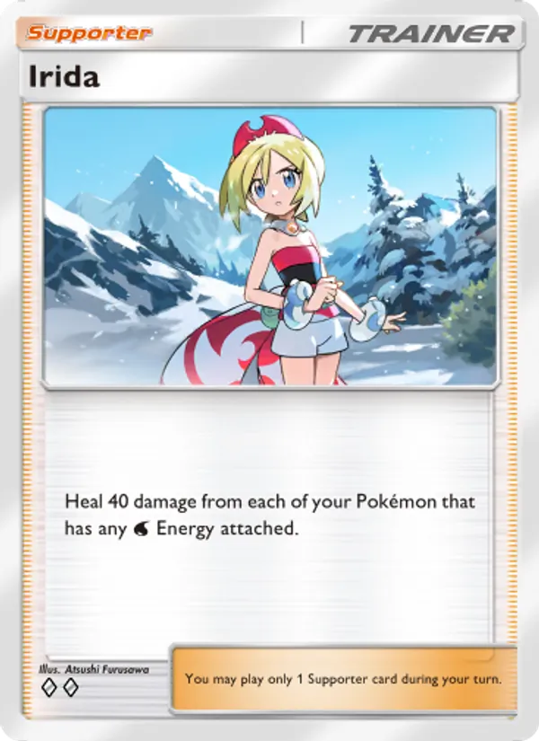 Irida - Triumphant Light Pokemon Card