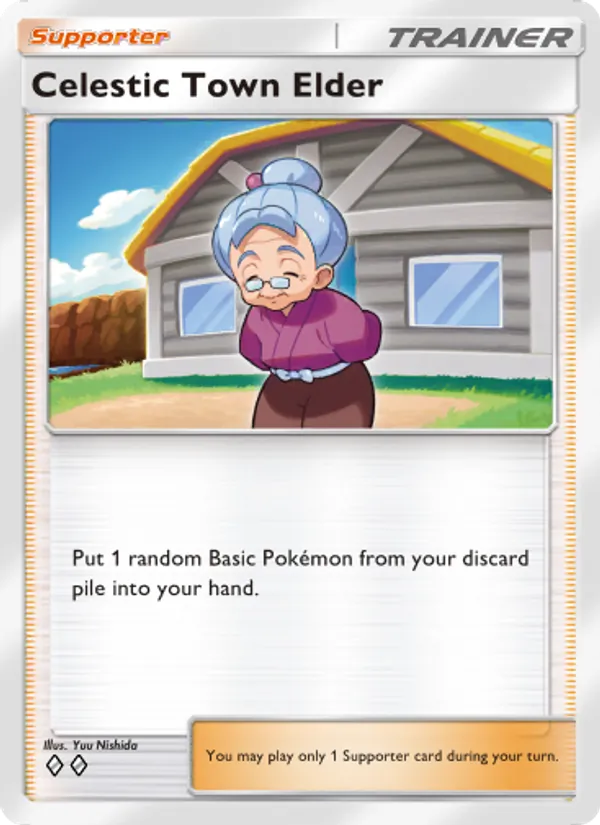 Celestic Town Elder - Triumphant Light Pokemon Card