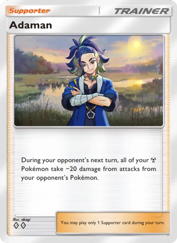 Adaman - Triumphant Light Pokemon Card
