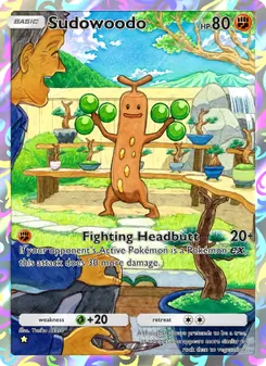 Sudowoodo - Triumphant Light