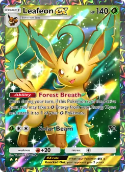 Leafeon ex - Triumphant Light