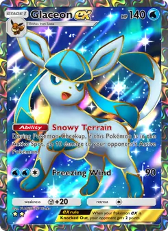 Glaceon ex - Triumphant Light