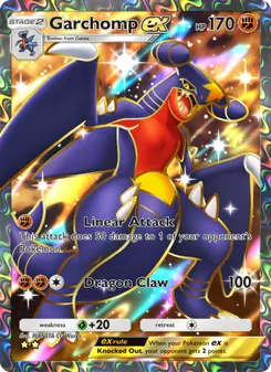 Garchomp ex - Triumphant Light