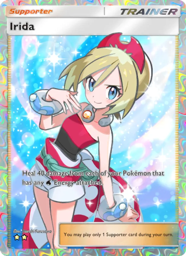 Irida - Triumphant Light Pokemon Card