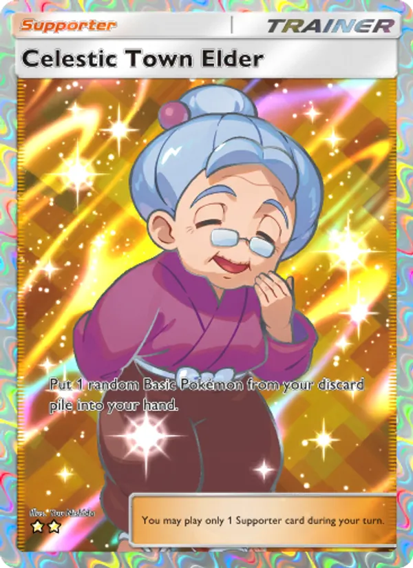 Celestic Town Elder - Triumphant Light Pokemon Card