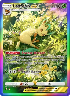 Leafeon ex - Triumphant Light