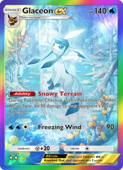 Glaceon ex - Triumphant Light