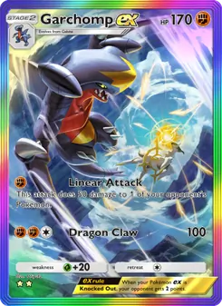 Garchomp ex - Triumphant Light