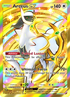 Arceus ex - Triumphant Light