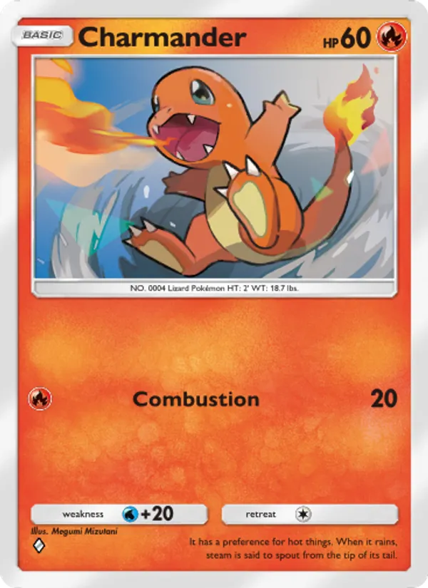 Charmander - Shining Revelry Pokemon Card